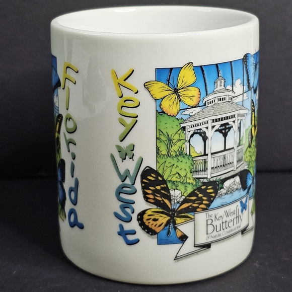 Key West Butterfly & Nature Conservatory Park Florida Coffee Mug Cup Tropical - Picture 3 of 5